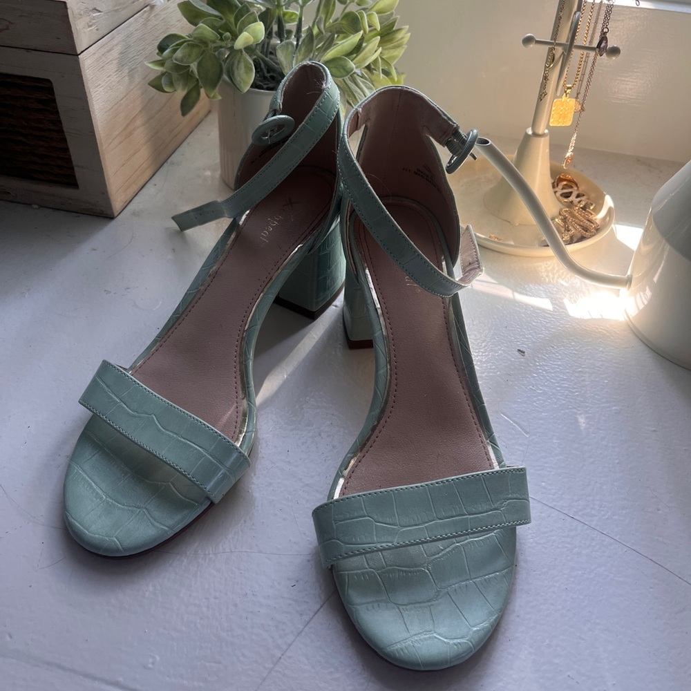Sage Green Heels